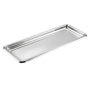 Блюдо для подачи прямоуг. 24*9,5 см. нерж. Abert /1/