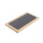 BAMBOO-SLATE BOARD 25X32CM