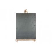 SLATE ON WOODEN EASEL 37X3,3X57,5CM