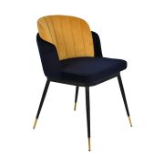 Стул-полукресло «Памела» с мягким сиденьем (окрашенный каркас)