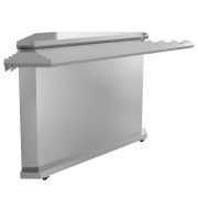 Модуль угловой наружный Luxstahl УН-90 (БЕЗ НАПРАВЛЯЮЩИХ) Premium (нерж.)