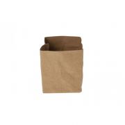 ECOSY WASH BREAD BAG BROWN 10X10XH12CM