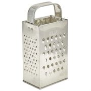 Терка 4-х гранная 18,2 см. белая жесть /1/