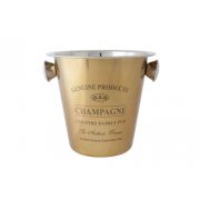 GENUINE GOLDEN CHAMPAGNE BUCKET 21X21CM