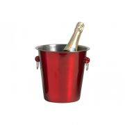 RED CHAMPAGNE BUCKET D21XH21CM