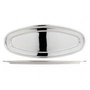 OVAL FISH PLATTER RVS 60.5X24.8XH2.3CM