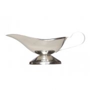 SAUCE BOAT STAINLESS STEEL 240ML