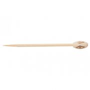 CT BAMBOO PICK WOODEN TOP SET100 L9CM