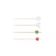 SET100 BAMBOO SKEWER 12CM MIXED