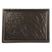 Блюдо для стейка  Black Raw Stellar 33*24*1,7 см, P.L. Proff Cuisine