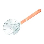 Шумовка сетчатая с деревянной ручкой d 22.5 см, l 50 см,  P.L. Proff Cuisine