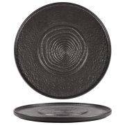 Блюдо  Black Raw Steller для подачи d=30 см, h=2 см, P.L. Proff Cuisine