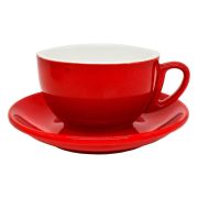Чайная пара «Barista» 300 мл.красная.фарфор. P.L.