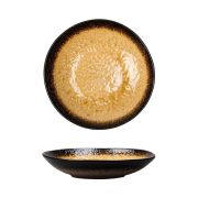 Салатник d=24*h 5 см,1100 мл, каменная керамика,серия «2022 Spider Silk-Yellow»  P.L.