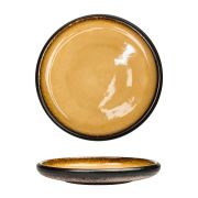 Салатник d=24,5*h 3.7 см,каменная керамика,серия «2022 Spider Silk-Yellow»  P.L.