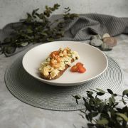 Салатник d=25,5 см, 1300 мл, фарфор «NOBLE» серия «Fine Plus-Light Grey»