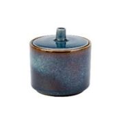 Сахарница с крышкой d 8 см h 6,7-8,5 см, QUINTANA BLUE